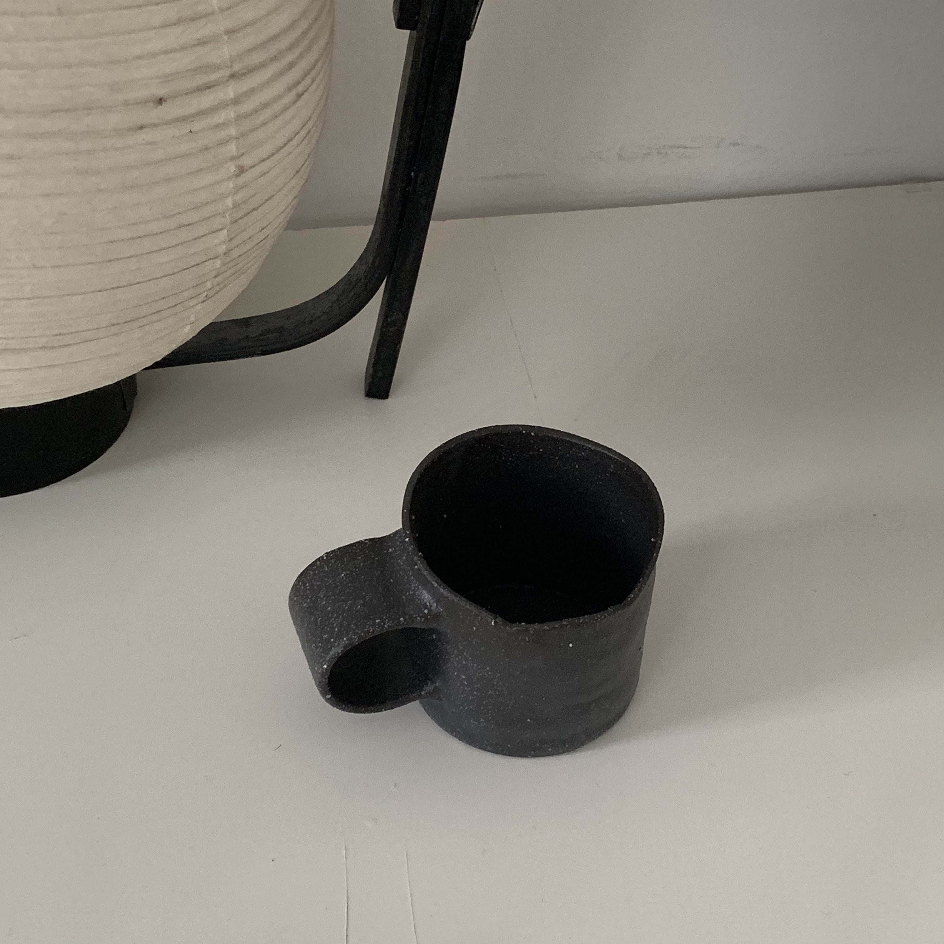 black mug cup